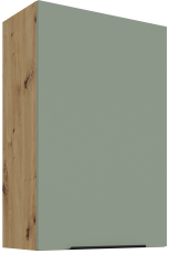 Zgornja omara Aria - aquamarine/artisan hrast - 60 G-90 1F