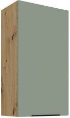 Zgornja omara Aria - aquamarine/artisan hrast - 50 G-90 1F