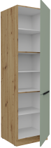 Stolarz-Lempert - Visoka omara Aria - aquamarine/artisan hrast - 60 DK-210 2F