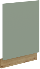 Vrata za vgradni pomivalni stroj Aria - aquamarine/artisan hrast - ZM 570x446