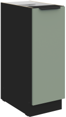 Spodnja omara Aria - aquamarine/črna - 30 D CARGO BB