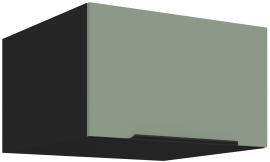 Zgornja omara Aria - aquamarine/črna - 60 NAGU-36 1F