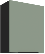 Zgornja omara Aria - aquamarine/črna - 60 G-72 1F