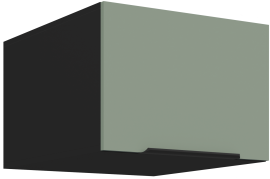 Zgornja omara Aria - aquamarine/črna - 50 NAGU-36 1F