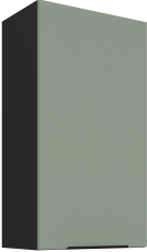 Zgornja omara Aria - aquamarine/črna - 50 G-90 1F