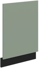 Vrata za vgradni pomivalni stroj Aria - aquamarine/črna - ZM 570x446