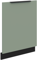 Vrata za vgradni pomivalni stroj Aria - aquamarine/črna - ZM 713x596