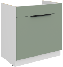 Spodnja omara Aria - aquamarine/bela - 80 ZL 1S BB