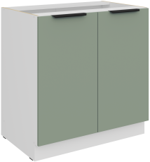 Spodnja omara Aria - aquamarine/bela - 80 D 2F BB