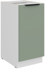 Spodnja omara Aria - aquamarine/bela - 40 D 1F B