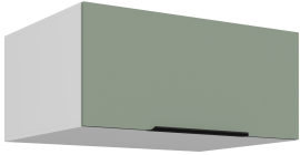 Zgornja omara Aria - aquamarine/bela - 80 NAGU-36 1F