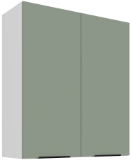 Zgornja omara Aria - aquamarine/bela - 80 G-90 2F