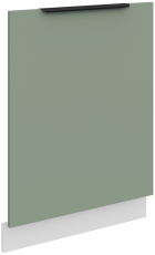 Vrata za vgradni pomivalni stroj Aria - aquamarine/bela - ZM 713x596