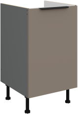 Spodnja omara Aria - sandgrau/atnracit - 50 ZL 1F BB