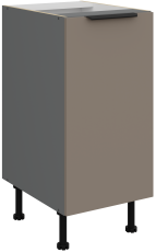 Spodnja omara Aria - sandgrau/atnracit - 40 D 1F BB