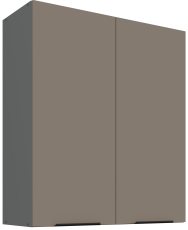 Zgornja omara Aria - sandgrau/atnracit - 80 G-90 2F