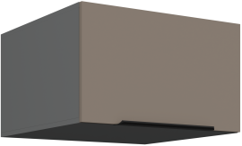 Zgornja omara Aria - sandgrau/atnracit - 60 NAGU-36 1F