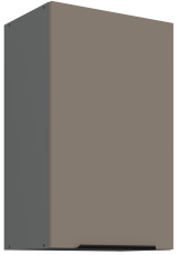 Zgornja omara Aria - sandgrau/atnracit - 45 G-72 1F 