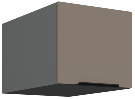 Zgornja omara Aria - sandgrau/atnracit - 40 NAGU-36 1F