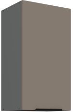 Zgornja omara Aria - sandgrau/atnracit - 40 G-72 1F