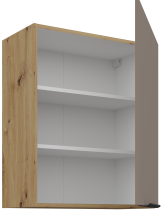 Stolarz-Lempert - Zgornja omara Aria - sandgrau/artisan hrast - 60 G-72 1F