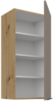Stolarz-Lempert - Zgornja omara Aria - sandgrau/artisan hrast - 45 G-90 1F
