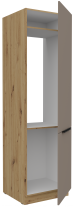 Stolarz-Lempert - Visoka omara Aria - sandgrau/artisan hrast - 60 LO-210 2F