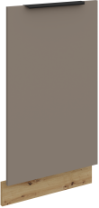 Vrata za vgradni pomivalni stroj Aria - sandgrau/artisan hrast - ZM 713x446