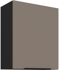 Zgornja omara Aria - sandgrau/črna - 60 G-72 1F