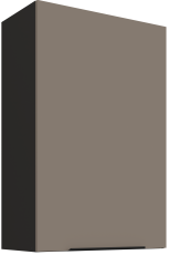 Zgornja omara Aria - sandgrau/črna - 60 G-90 1F