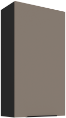 Zgornja omara Aria - sandgrau/črna - 60 G-108 1F