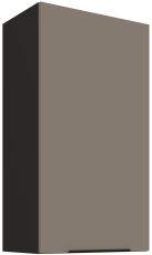 Zgornja omara Aria - sandgrau/črna - 50 G-90 1F