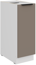 Spodnja omara Aria - sandgrau/bela - 30 D CARGO BB