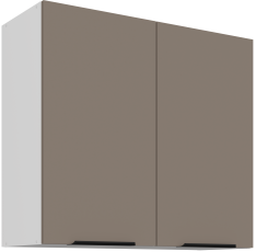 Zgornja omara Aria - sandgrau/bela - 80 G-72 2F