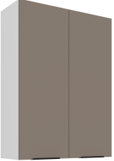 Zgornja omara Aria - sandgrau/bela - 80 G-108 2F