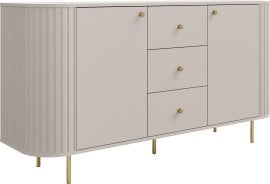 Komoda 2F 3S Ovalio - peščeno bež