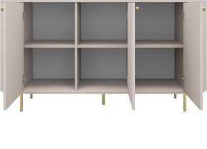 Stolarz-Lempert - Komoda 3F Ovalio - peščeno bež