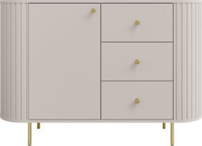 Stolarz-Lempert - Komoda 1F3S Ovalio - peščeno bež