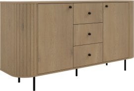 Komoda 2F3S Ovalio - cremona hrast