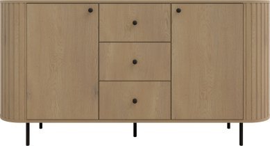 Stolarz-Lempert - Komoda 2F3S Ovalio - cremona hrast