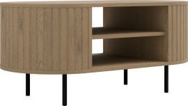 Klubska miza Ovalio - cremona hrast