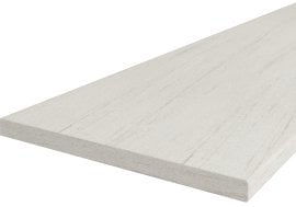 Kuhinjski pult 38x600 mm - 1600 mm - ipanema bela