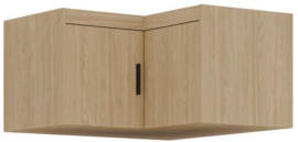 Zgornja kotna omara Elena NAEL NARDO02 - oljen hrast