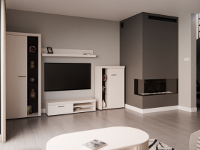Stolarz-Lempert - TV regal Rumba - peščeno bež