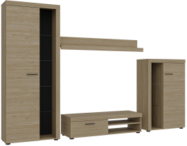 TV regal Rumba - oljen hrast