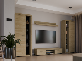 TV regal Rumba XL - oljen hrast