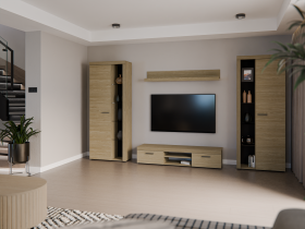 Stolarz-Lempert - TV regal Rumba XL - oljen hrast