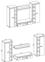 Stolarz-Lempert - TV regal Rumba XL - oljen hrast