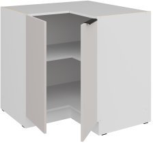 Stolarz-Lempert - Spodnja kotna omara Como - 90x90 DN 2F BB
