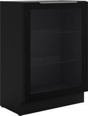 Spodnja vitrina Stolarz - 60 DW 1F BB - črna